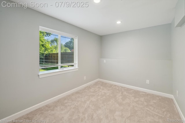 4577 Oaklawn Dr, Pinckney, MI 48169 - carpeted empty room with recessed lighting and baseboards