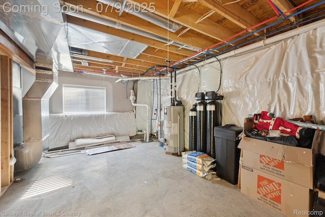 4577 Oaklawn Dr, Pinckney, MI 48169 - basement featuring gas water heater