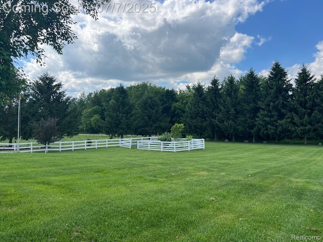 3500 Schlaud Rd, North Branch, MI 48461 - view of yard