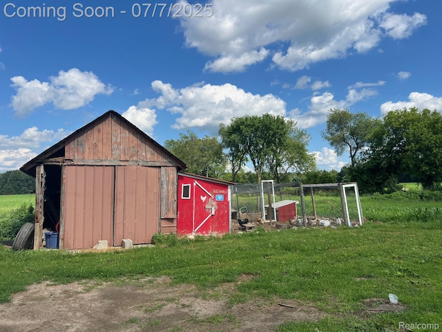 3500 Schlaud Rd, North Branch, MI 48461 - view of outdoor structure