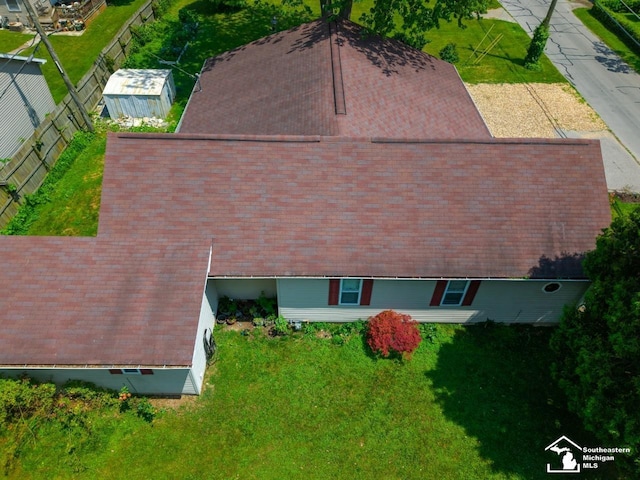 5985 Shady Ln, Newport, MI 48166 - aerial view of property and surrounding area