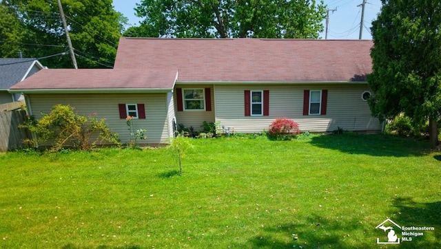 5985 Shady Ln, Newport, MI 48166 - back of house