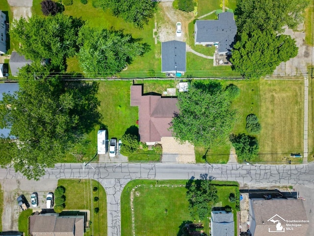 5985 Shady Ln, Newport, MI 48166 - aerial view