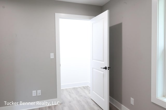 518 S Sullivan Ave, Fremont, MI 49412 - spare room featuring light wood-style flooring and baseboards