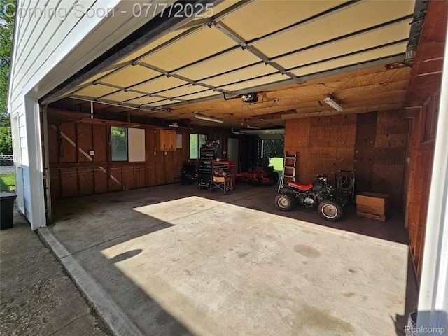 53120 Odilon Ave, Shelby Twp, MI 48316 - garage with a garage door opener