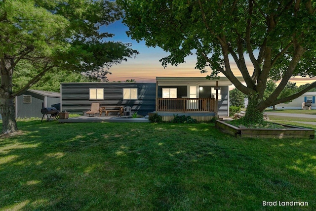 11982 Erica Ln Unit 39, Shelbyville, MI 49344 - view of front of property with a yard