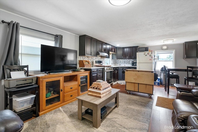 11982 Erica Ln Unit 39, Shelbyville, MI 49344 - living area with wood finished floors