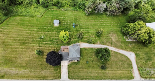 6550 Black River Rd, Croswell, MI 48422 - drone / aerial view