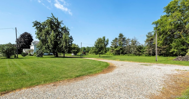 6550 Black River Rd, Croswell, MI 48422 - view of dirt / gravel driveway