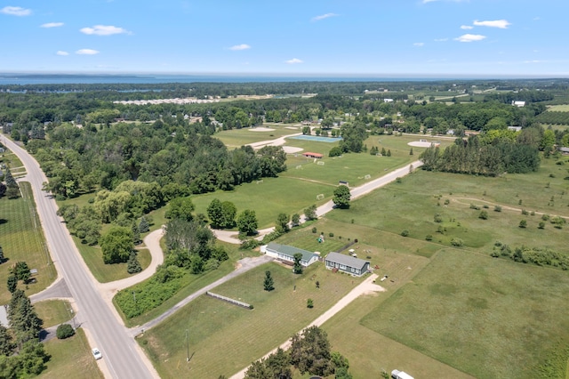 7241 Cherry Ave, Kewadin, MI 49648 - aerial overview of property's location