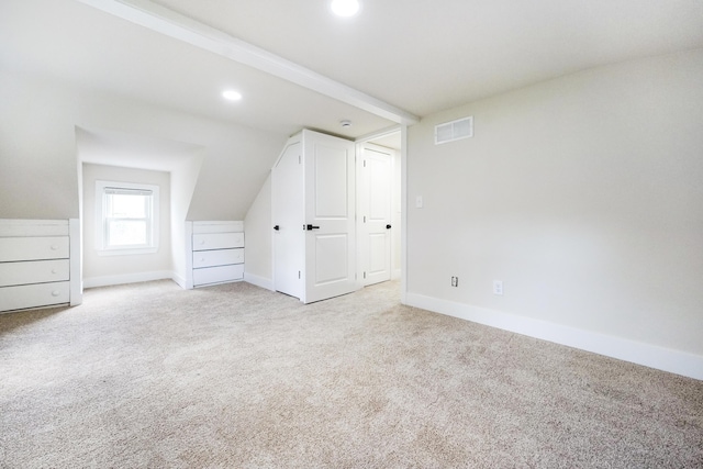 20157 Huntington Ave, Harper Woods, MI 48225 - bonus room featuring light colored carpet, recessed lighting, and vaulted ceiling