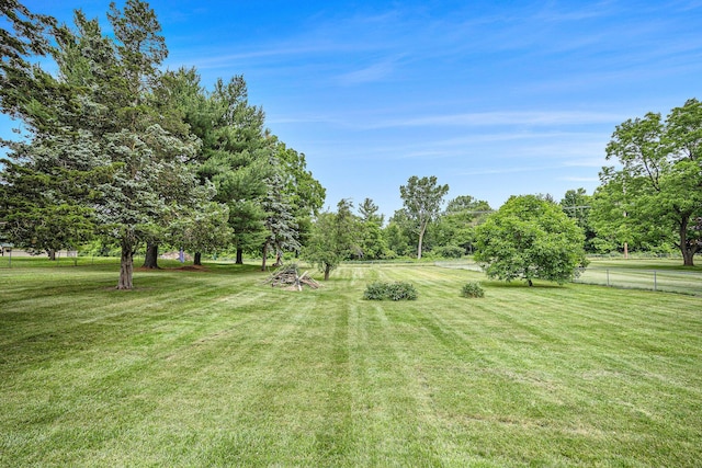 3477 Esson Dr, Grand Blanc, MI 48439 - view of yard with view of wooded area