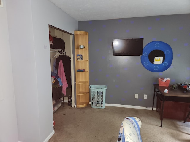 23967 Derek Dr, Sand Lake, MI 49343 - bedroom featuring carpet flooring and baseboards