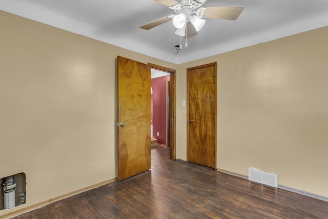 1196 S Dettman Rd, Jackson, MI 49203 - spare room featuring wood finished floors and ceiling fan