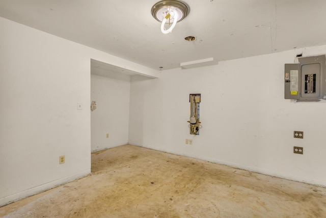 1196 S Dettman Rd, Jackson, MI 49203 - unfurnished room featuring electric panel and concrete floors