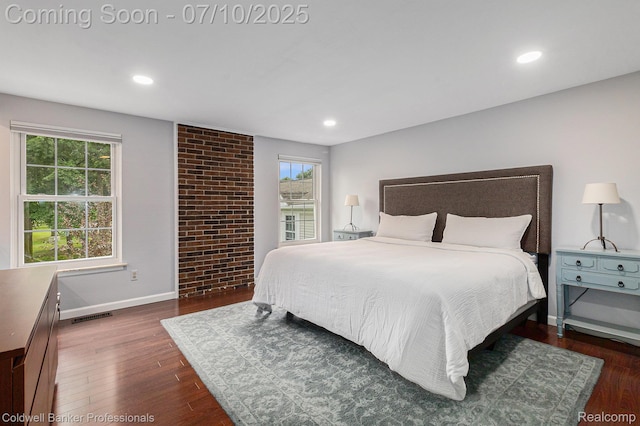 42173 Pellston Dr, Northville, MI 48167 - bedroom with wood finished floors and recessed lighting