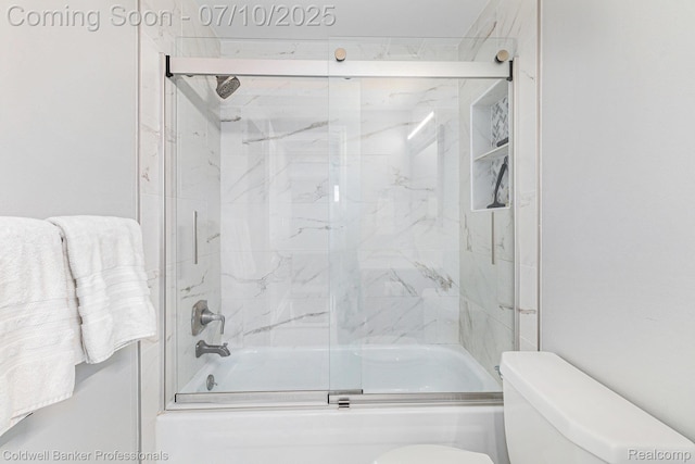 42173 Pellston Dr, Northville, MI 48167 - full bathroom with toilet and enclosed tub / shower combo