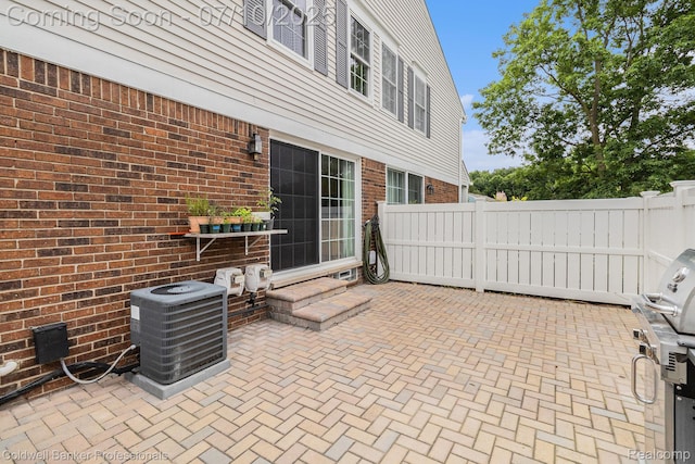 42173 Pellston Dr, Northville, MI 48167 - view of patio / terrace with a grill