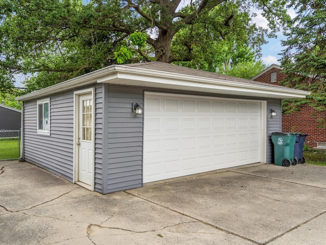 1204 S Campbell Rd, Royal Oak, MI 48067 - view of detached garage