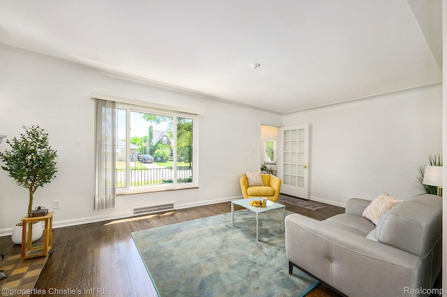 18661 Stoepel St, Detroit, MI 48221 - living room with wood finished floors and baseboards
