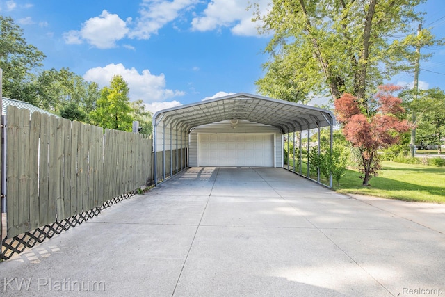 1509 Allen Rd, Kimball, MI 48074 - garage featuring driveway