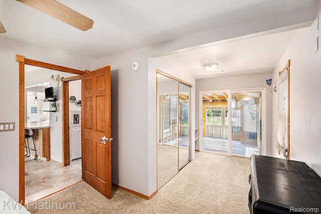 1509 Allen Rd, Kimball, MI 48074 - interior space featuring light colored carpet and baseboards