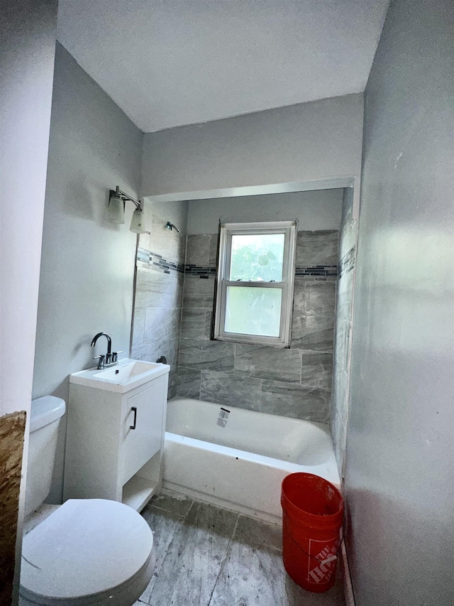 15043 Holmur St, Detroit, MI 48238 - full bathroom featuring bathtub / shower combination and vanity