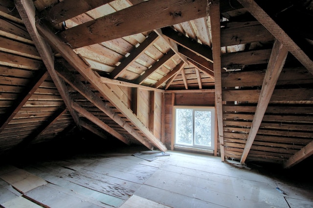 609 W Biddle St, Jackson, MI 49203 - view of attic