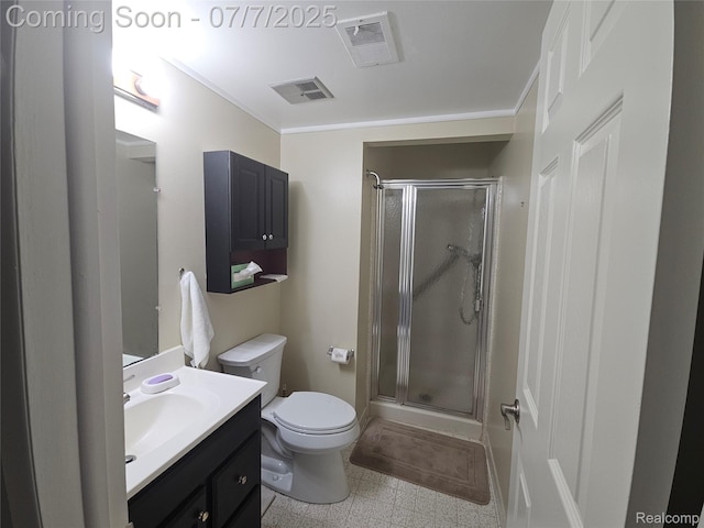 38412 Sutton Dr, Sterling Heights, MI 48310 - bathroom with a shower stall and vanity