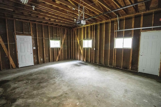 3745 Holly Ave, Flint, MI 48506 - garage with a garage door opener