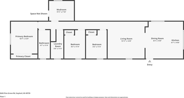 2645 Pine Grove Rd, Gaylord, MI 49735