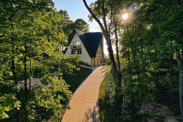 4171 N High Bluffs Dr, Leland, MI 49654