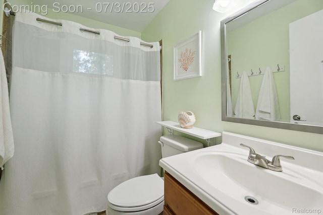 29934 Tamarack Dr, Gibraltar, MI 48134 - bathroom featuring vanity and curtained shower