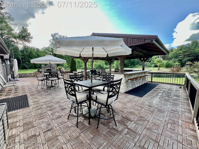 7135 Gardner Line Rd, Lexington, MI 48450 - view of patio / terrace