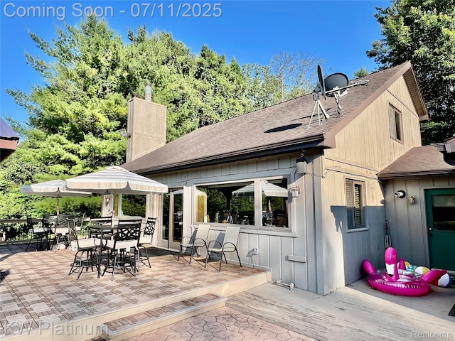 7135 Gardner Line Rd, Lexington, MI 48450 - view of wooden terrace