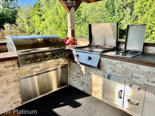 7135 Gardner Line Rd, Lexington, MI 48450 - view of patio featuring area for grilling