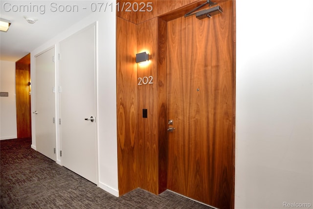 750 Forest Ave Unit 202, Birmingham, MI 48009 - corridor with carpet floors