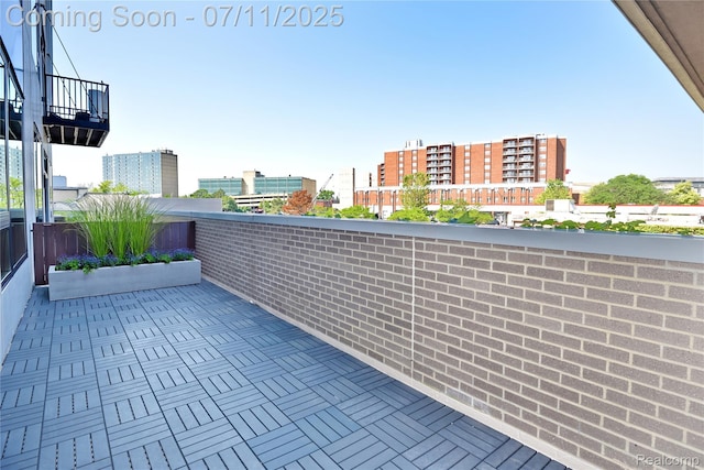 750 Forest Ave Unit 202, Birmingham, MI 48009 - patio / terrace featuring a city view
