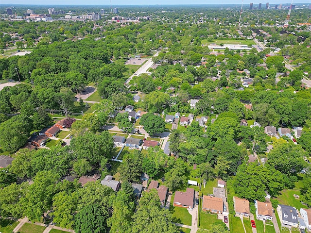24271 Westhampton St, Oak Park, MI 48237 - aerial overview of property's location