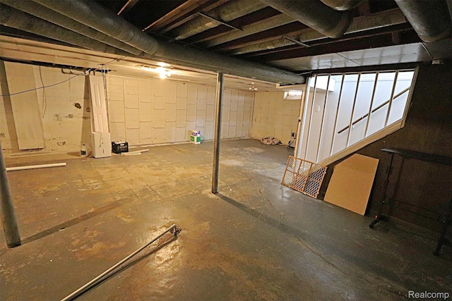 24271 Westhampton St, Oak Park, MI 48237 - view of unfinished basement