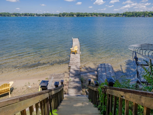 44850 Woodman Dr, Paw Paw, MI 49079 - dock area with a water view