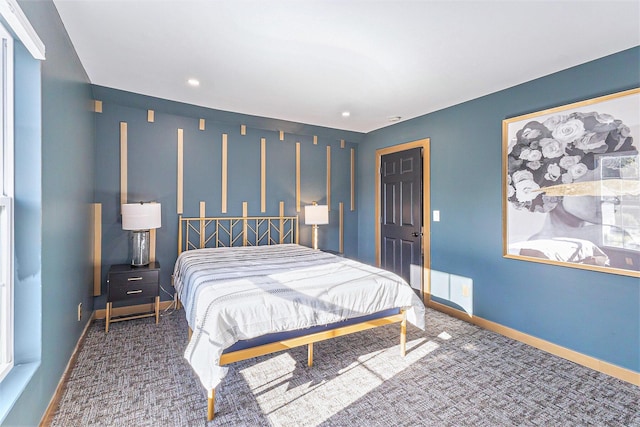 607 S State St, Hart, MI 49420 - bedroom featuring carpet flooring and recessed lighting