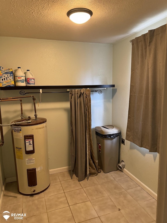 11454 Haven St, Clio, MI 48420 - utility room with electric water heater