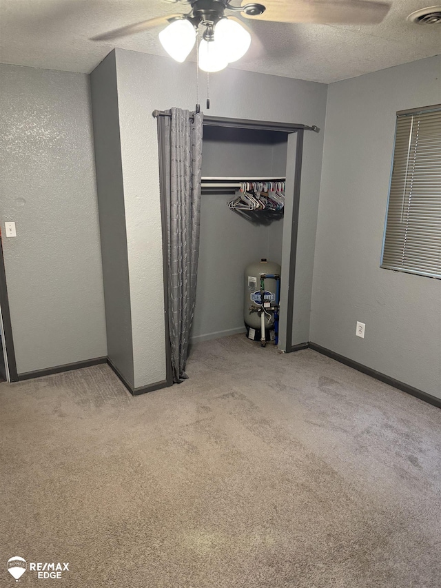 11454 Haven St, Clio, MI 48420 - unfurnished bedroom with carpet flooring and ceiling fan