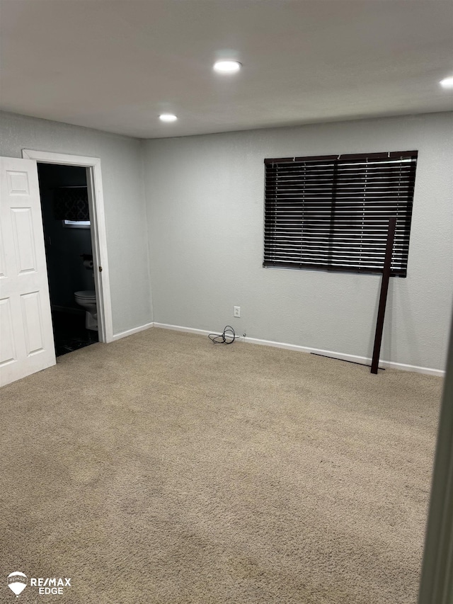 11454 Haven St, Clio, MI 48420 - spare room with carpet flooring and recessed lighting