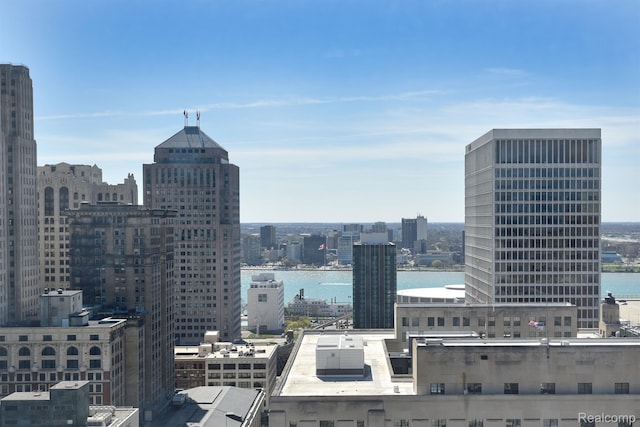 1135 Shelby St Unit 2607, Detroit, MI 48226 - view of city with a nearby body of water