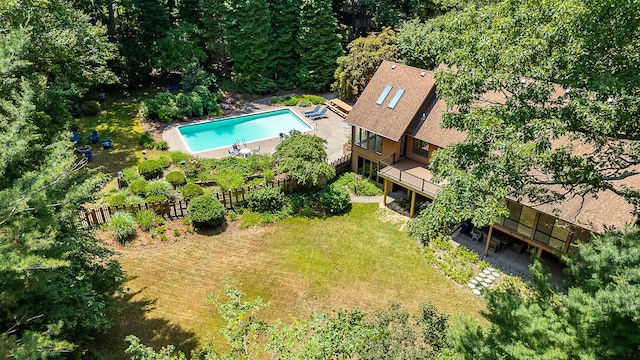 295 N Lakeshore Dr, Holland, MI 49424 - aerial view of property and surrounding area with a pool