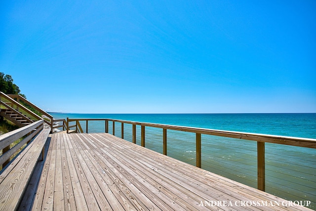 1228 Shore Crest Dr, South Haven, MI 49090 - dock area with a water view