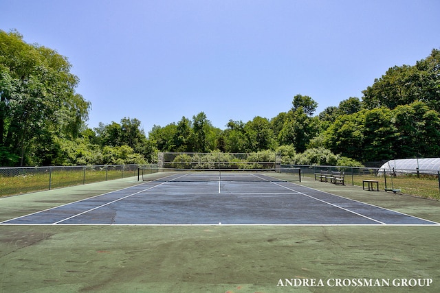 1228 Shore Crest Dr, South Haven, MI 49090 - view of tennis court