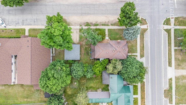 405 5th St, Evart, MI 49631 - bird's eye view